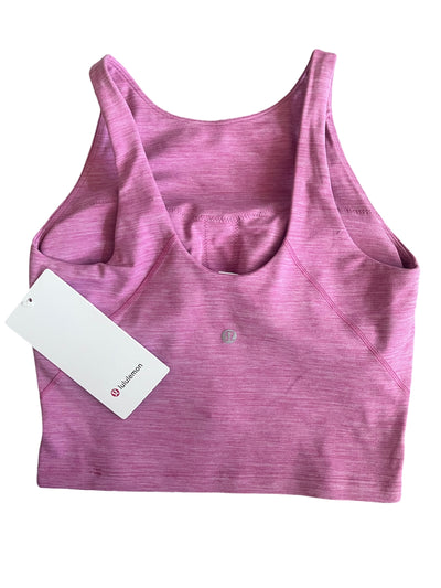 Align High Neck Tank | Heathered Pink Blossom