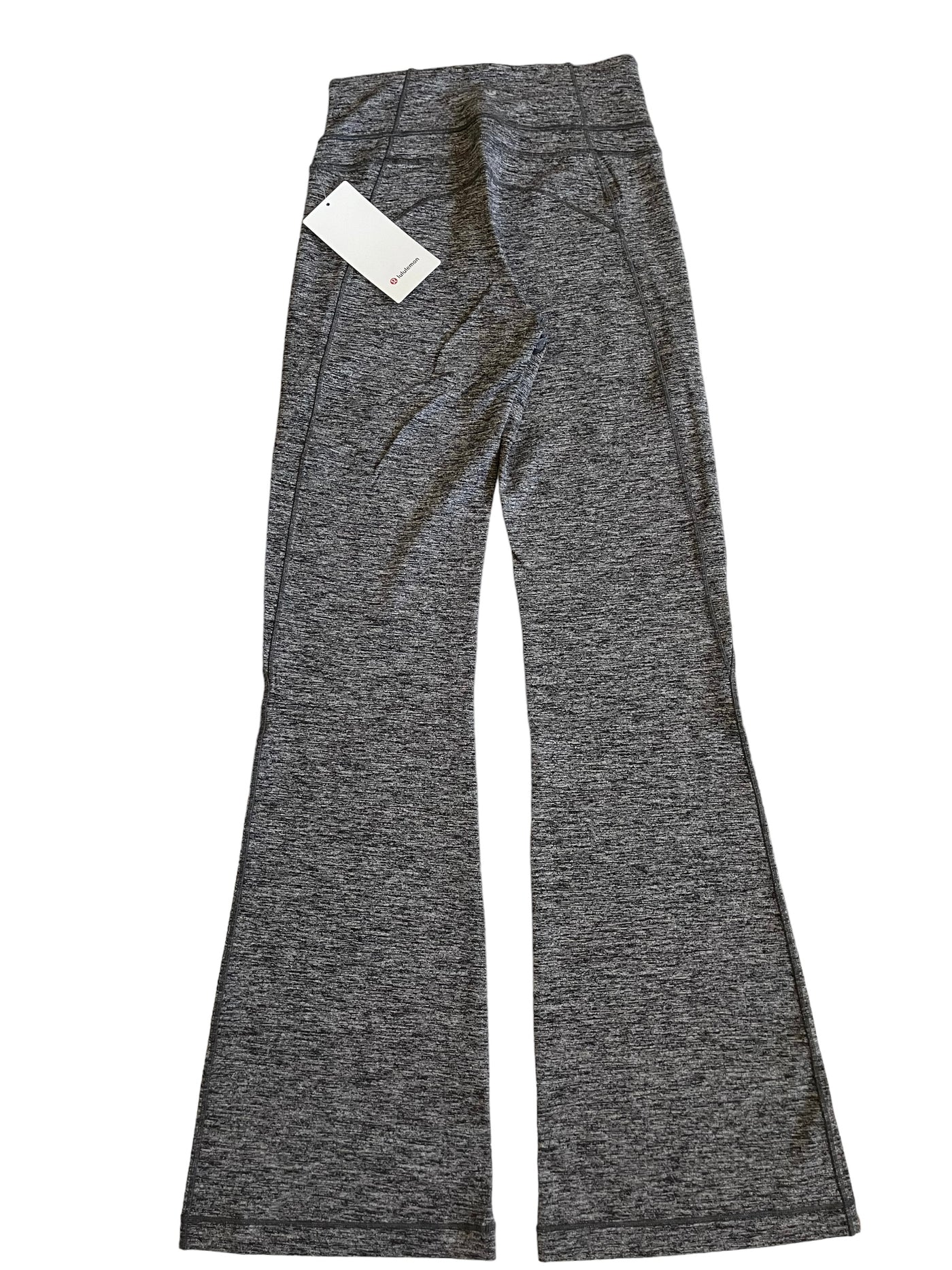 Groove Flare Pant |32” | Heathered Black