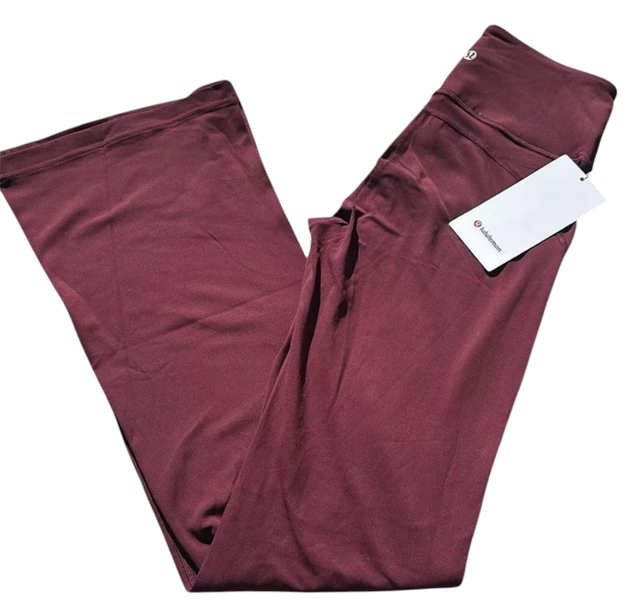 Groove Flare Pant | Super High Rise |Nulu Garnet